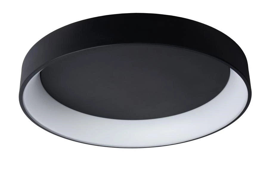 Lucide TALOWE LED - Plafonnier - Ø 80 cm - LED Dim. - 1x80W 3000K - Noir - éteint